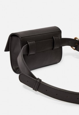 L. Structured Belt Bag - Black