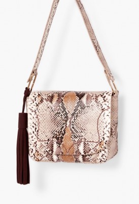 L. Tassel Shoulder Bag