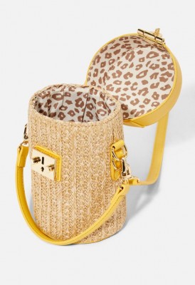 L. Summer Cantina Crossbody Bag - Yellow