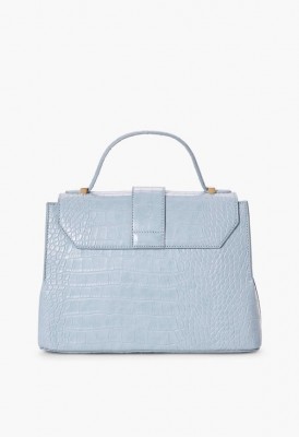 L. Renewed Vintage Satchel - Light Blue