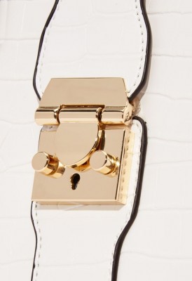 L. Weekend in Venice Satchel - Natural-White